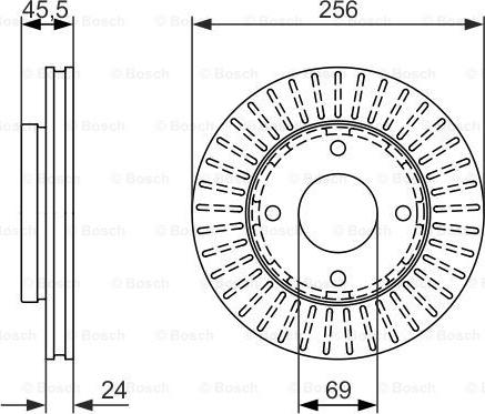 BOSCH 0 986 479 958 - Jarrulevy inparts.fi