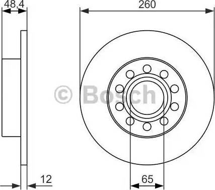 BOSCH 0 986 479 952 - Jarrulevy inparts.fi