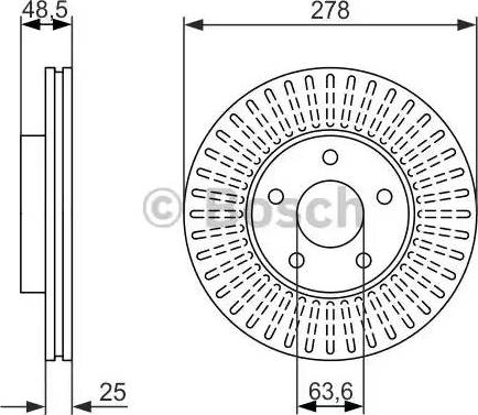 BOSCH 0 986 479 957 - Jarrulevy inparts.fi