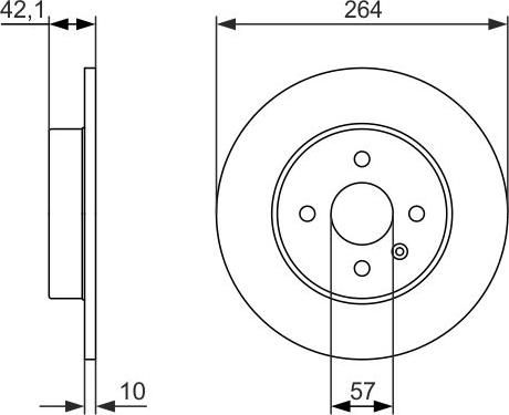 BOSCH 0 986 479 961 - Jarrulevy inparts.fi