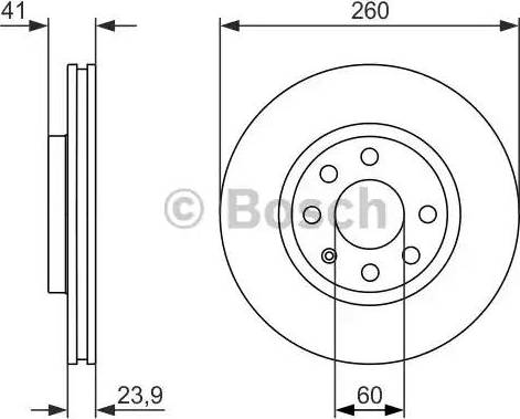 BOSCH 0 986 479 902 - Jarrulevy inparts.fi