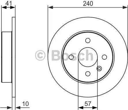 BOSCH 0 986 479 918 - Jarrulevy inparts.fi