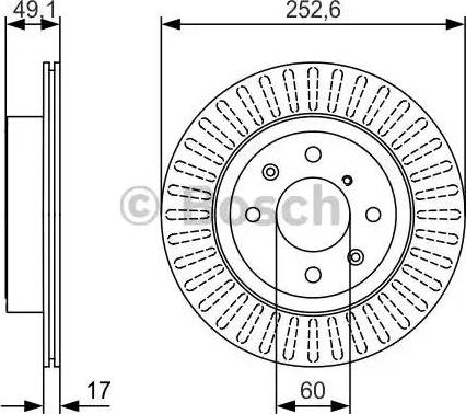 BOSCH 0 986 479 982 - Jarrulevy inparts.fi