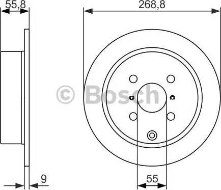 BOSCH 0 986 479 938 - Jarrulevy inparts.fi