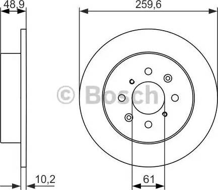 BOSCH 0 986 479 928 - Jarrulevy inparts.fi