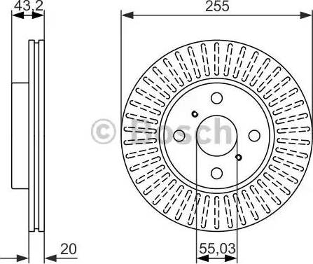 BOSCH 0 986 479 927 - Jarrulevy inparts.fi