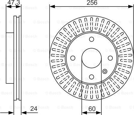 BOSCH 0 986 479 976 - Jarrulevy inparts.fi