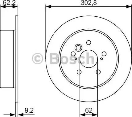 BOSCH 0 986 479 978 - Jarrulevy inparts.fi