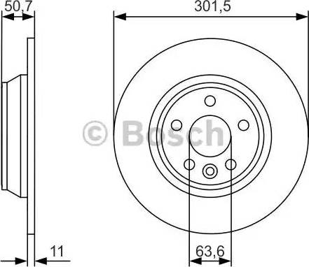 BOSCH 0 986 479 973 - Jarrulevy inparts.fi