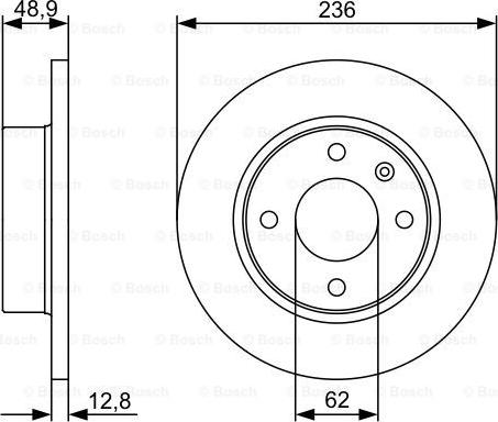 BOSCH 0 986 479 491 - Jarrulevy inparts.fi