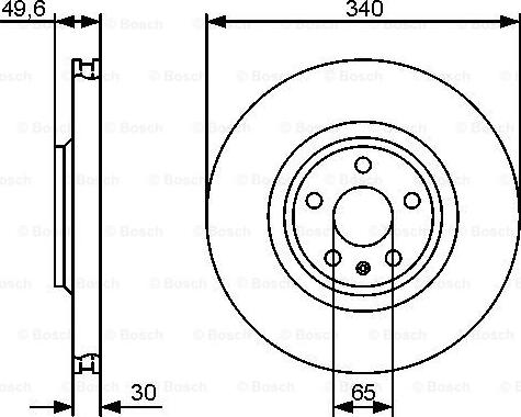 BOSCH 0 986 479 464 - Jarrulevy inparts.fi