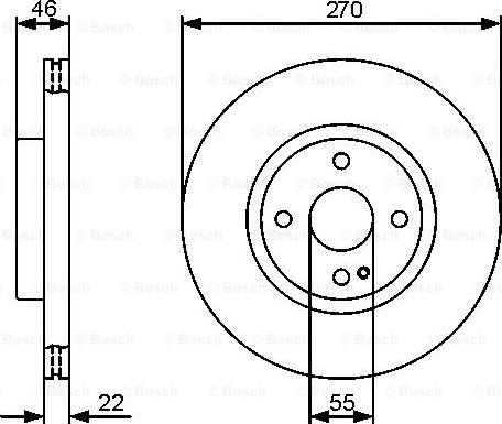 BOSCH 0 986 479 472 - Jarrulevy inparts.fi