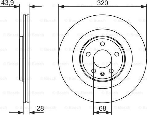 BOSCH 0 986 479 552 - Jarrulevy inparts.fi