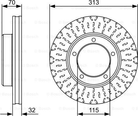 BOSCH 0 986 479 567 - Jarrulevy inparts.fi