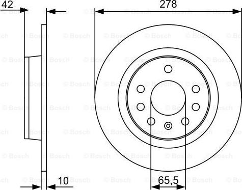 BOSCH 0 986 479 515 - Jarrulevy inparts.fi