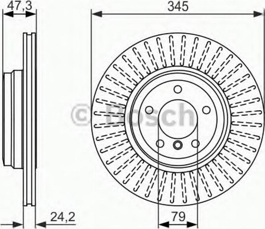 BOSCH 0986479585 - Jarrulevy inparts.fi