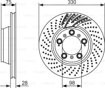 BOSCH 0 986 479 581 - Jarrulevy inparts.fi