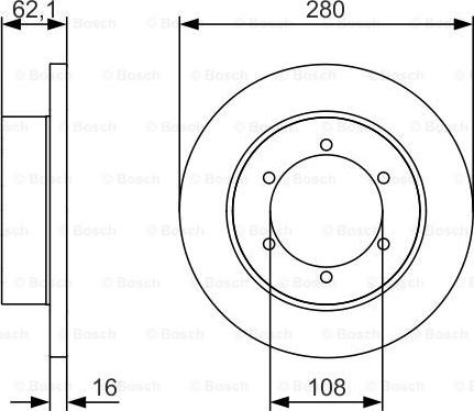 BOSCH 0 986 479 539 - Jarrulevy inparts.fi