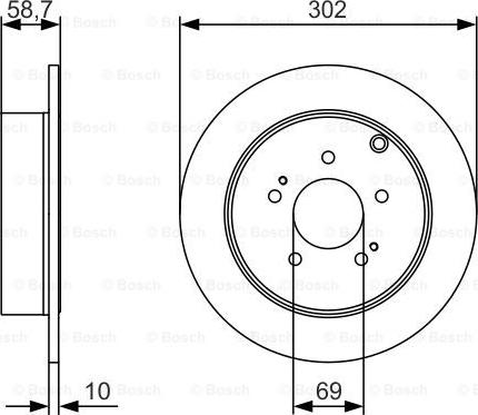 BOSCH 0 986 479 532 - Jarrulevy inparts.fi