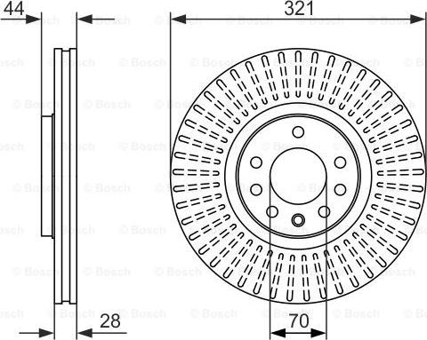 BOSCH 0 986 479 571 - Jarrulevy inparts.fi