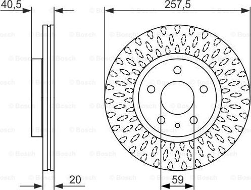 BOSCH 0 986 479 647 - Jarrulevy inparts.fi