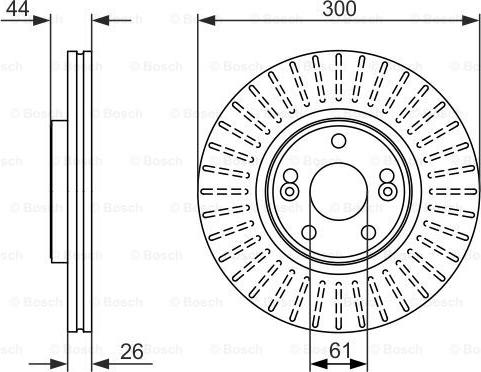 BOSCH 0 986 479 668 - Jarrulevy inparts.fi