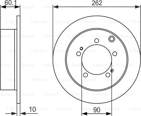 BOSCH 0 986 479 603 - Jarrulevy inparts.fi