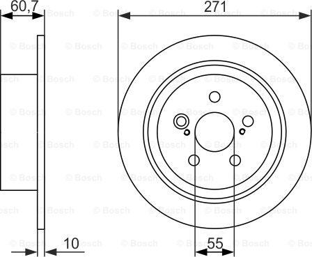 Japanparts DP-244 - Jarrulevy inparts.fi