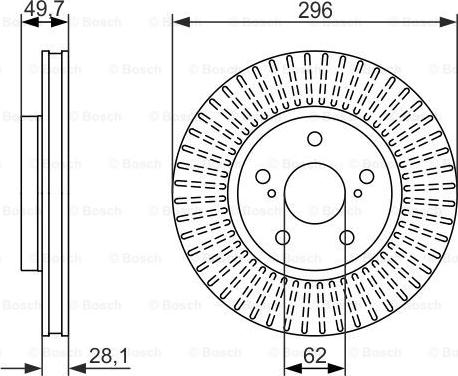 BOSCH 0 986 479 633 - Jarrulevy inparts.fi