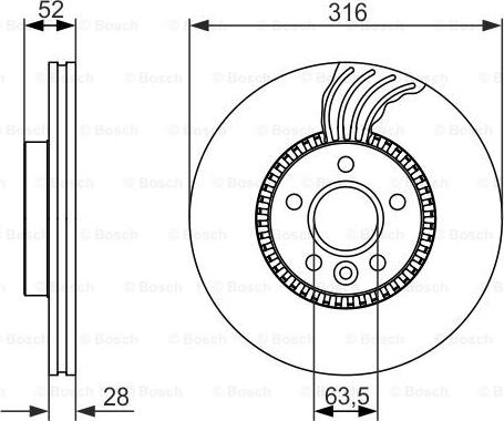 BOSCH 0 986 479 C19 - Jarrulevy inparts.fi