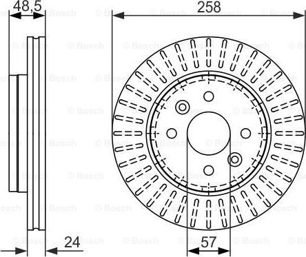 BOSCH 0 986 479 676 - Jarrulevy inparts.fi