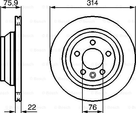 BOSCH 0 986 479 094 - Jarrulevy inparts.fi