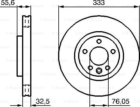 BOSCH 0 986 479 096 - Jarrulevy inparts.fi