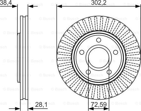 BOSCH 0 986 479 046 - Jarrulevy inparts.fi