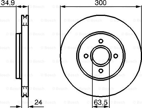 BOSCH 0 986 479 048 - Jarrulevy inparts.fi