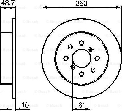 BOSCH 0 986 479 014 - Jarrulevy inparts.fi