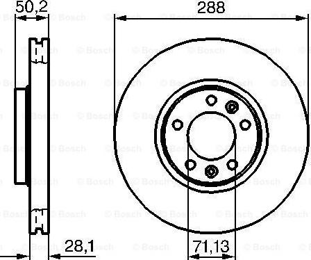 BOSCH 0 986 479 026 - Jarrulevy inparts.fi