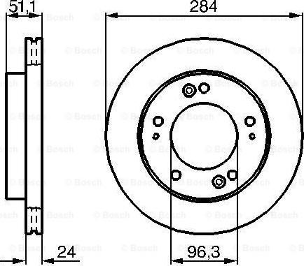 BOSCH 0 986 479 020 - Jarrulevy inparts.fi