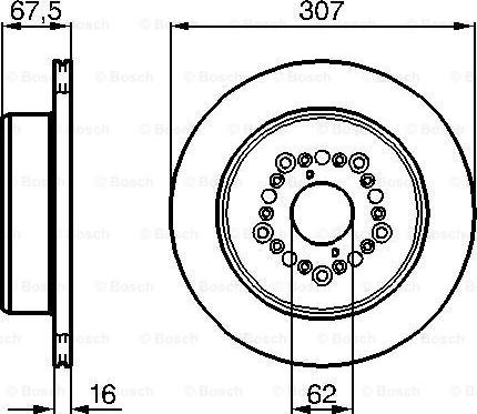 BOSCH 0 986 479 023 - Jarrulevy inparts.fi