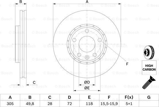 BOSCH 0 986 479 078 - Jarrulevy inparts.fi