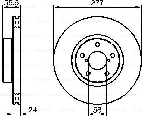 BOSCH 0 986 479 147 - Jarrulevy inparts.fi