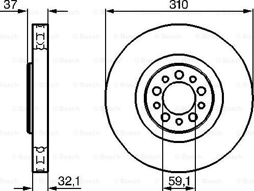 BOSCH 0 986 479 168 - Jarrulevy inparts.fi