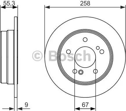 BOSCH 0 986 479 848 - Jarrulevy inparts.fi