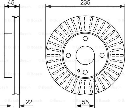 BOSCH 0 986 479 842 - Jarrulevy inparts.fi