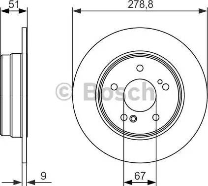 BOSCH 0 986 479 854 - Jarrulevy inparts.fi