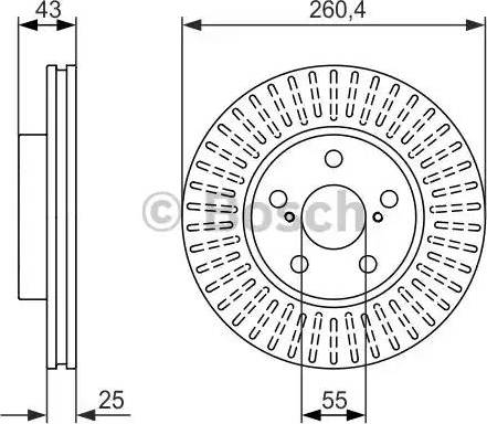 BOSCH 0 986 479 869 - Jarrulevy inparts.fi