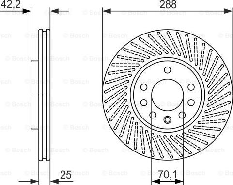 BOSCH 0 986 479 884 - Jarrulevy inparts.fi