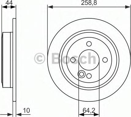 BOSCH 0 986 479 886 - Jarrulevy inparts.fi