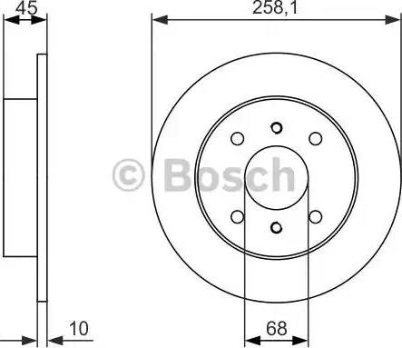 BOSCH 0 986 479 880 - Jarrulevy inparts.fi