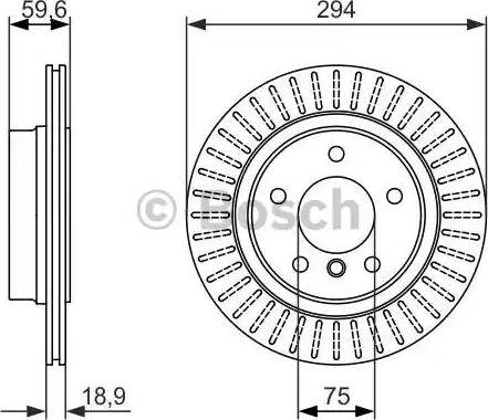 BOSCH 0 986 479 882 - Jarrulevy inparts.fi